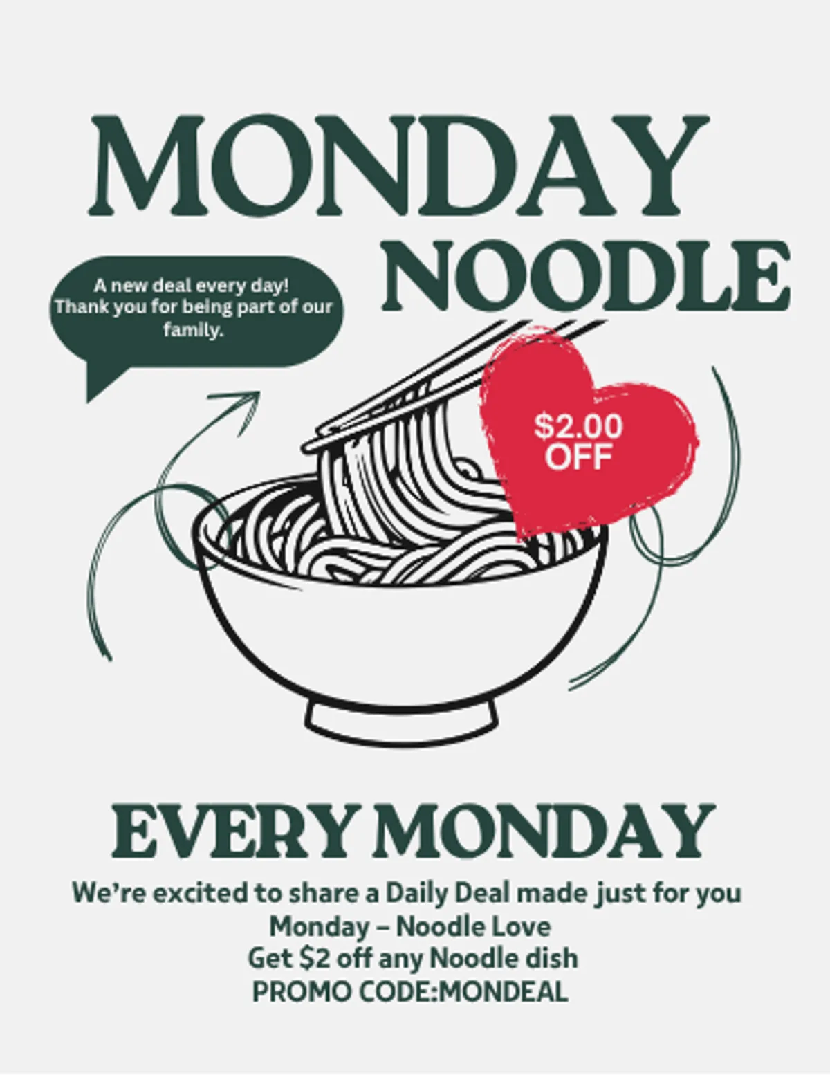 Monday Noodle Love